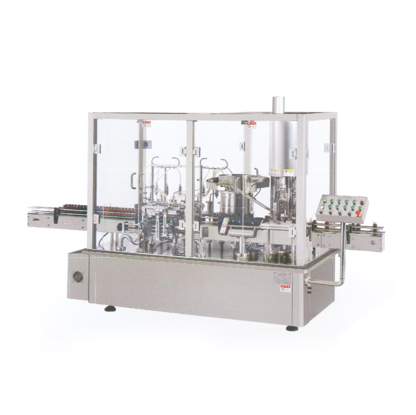 YG8/4 Eight Pumps Filling and Capping Monobloc